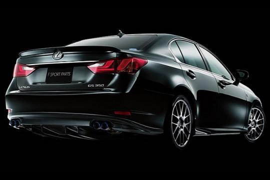 Although the F Sport package for the new GS already includes an aerodynamic Although the F Sport package for the new GS already includes an aerodynamic