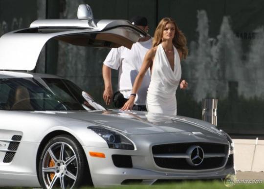 Soundwave Silver MercedesBenz SLS AMG Ferrari 458 Italy and Other Cars 