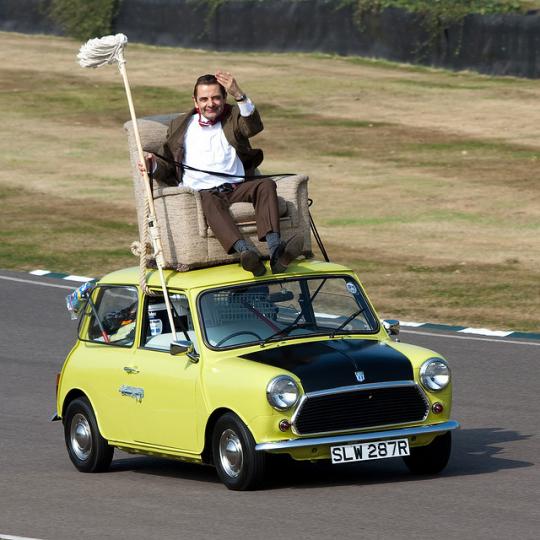  the Mini 1000 from the show Mr Bean I will talk about these two cars 