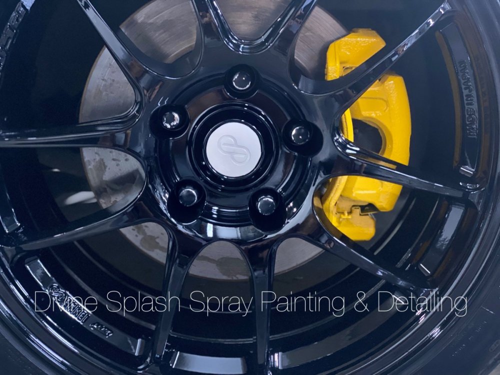 divinesplash.com divine splash review car spray painting singapore car spray. yellow brake kit spray car paint best car spray painting singapore.JPG