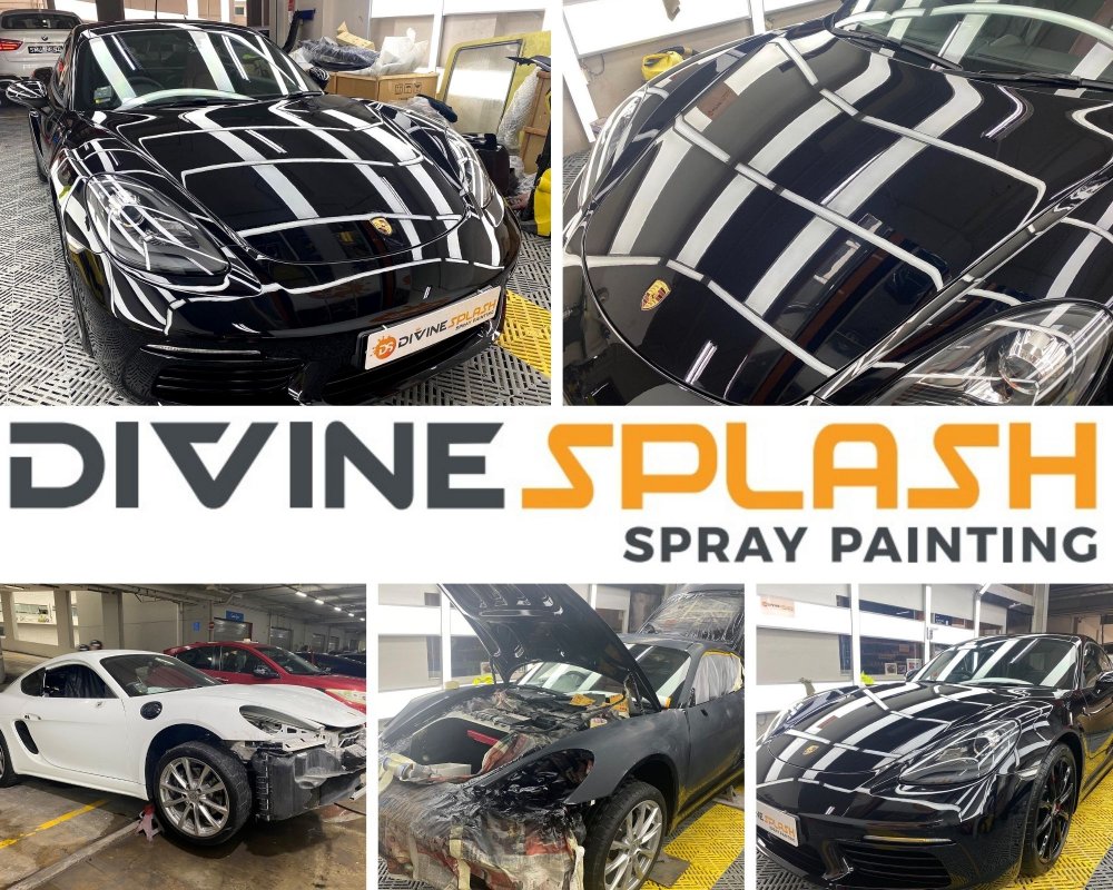 porsche cayman divinesplash.com car spray divine splash painting black porsche.jpg