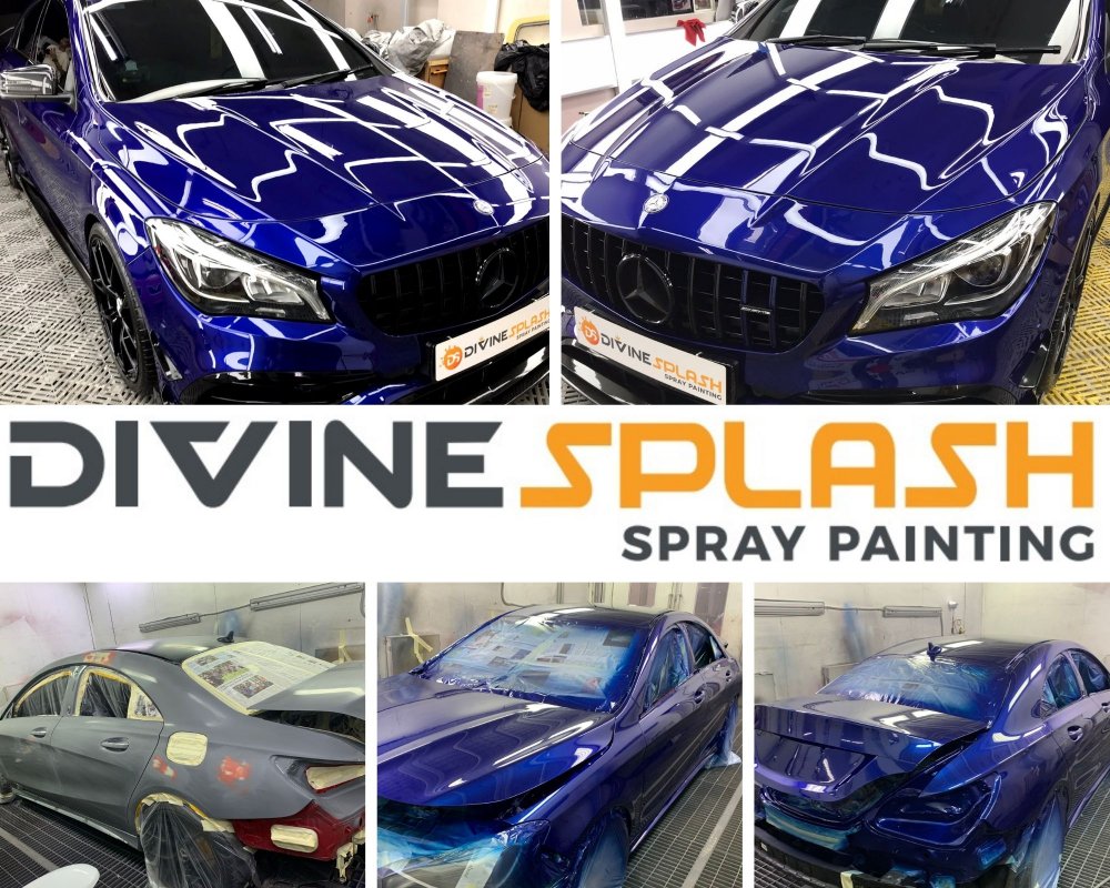 Divinesplash.comcar spray singapore. san marino blue b51 merc cla blue car spray service. best car spray in singapore.jpg