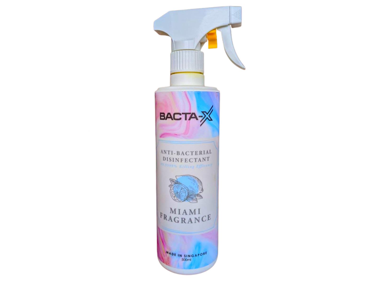 Bacta-X Miami Fragrance Antibacterial Air Freshener (500ml)