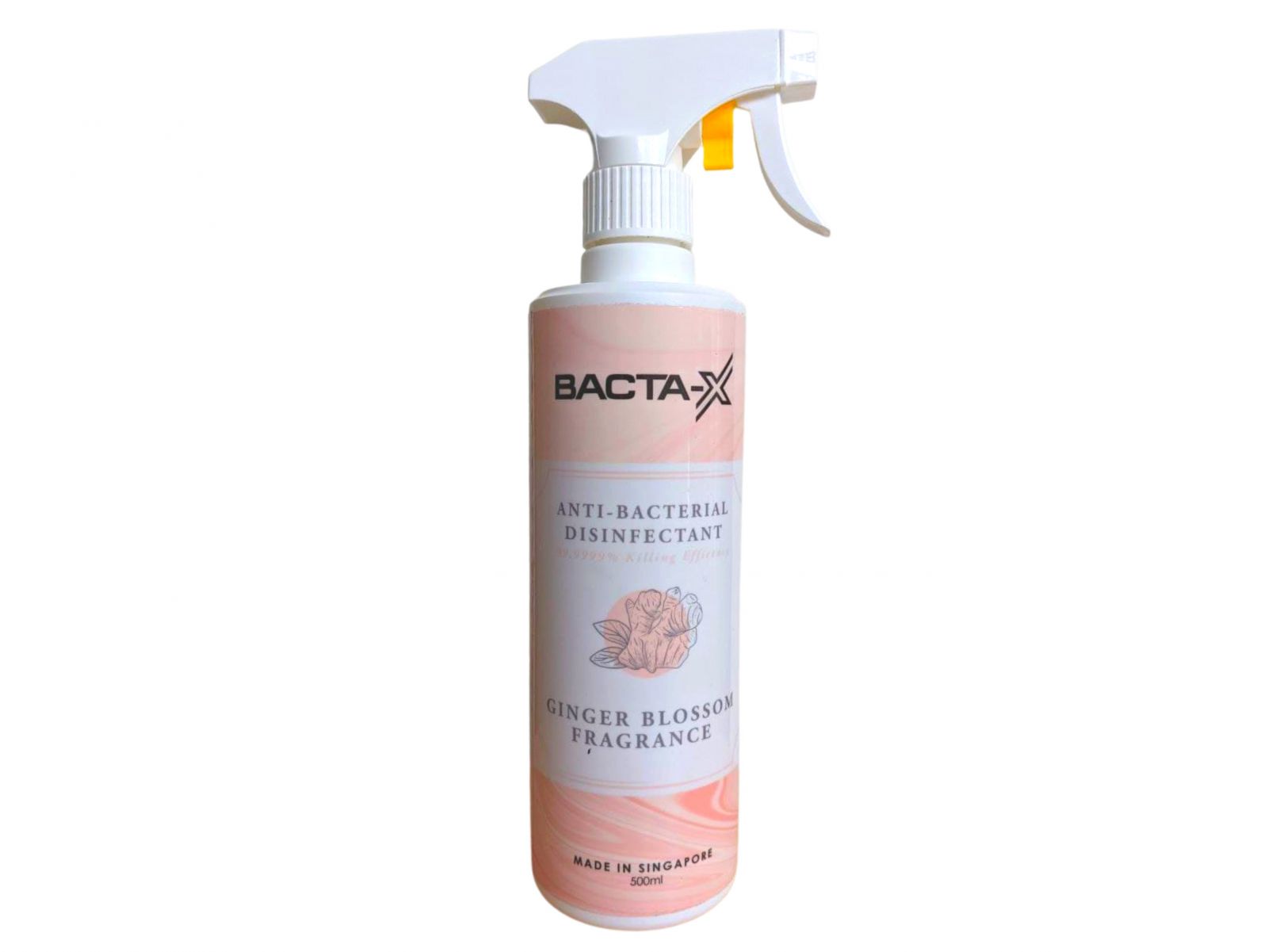 Bacta-X Ginger Blossom Fragrance Antibacterial Air Freshener (500ml)