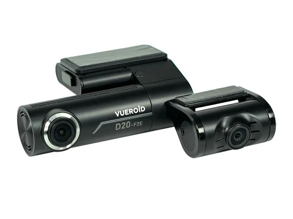 Vueroid D20-F2E 2-Ch Full HD WiFi Car Camera