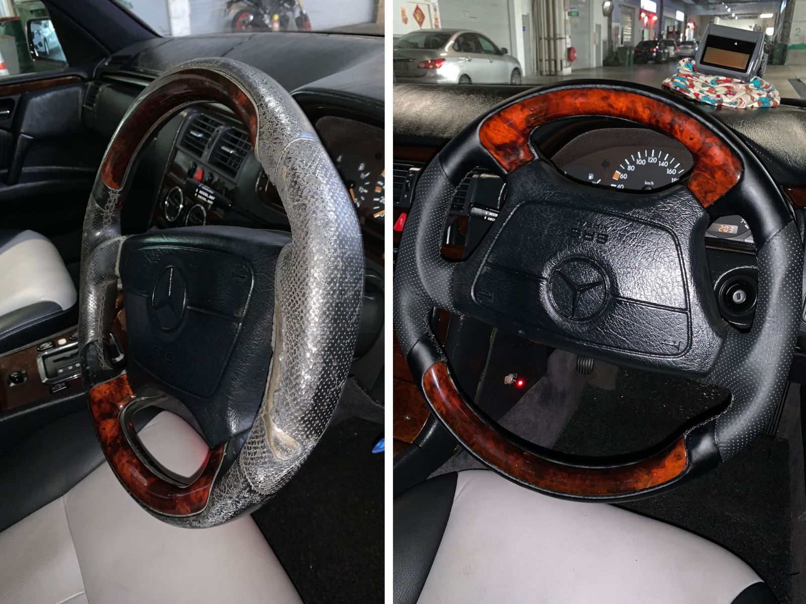 Full Leather Steering Wheel Wrap From $130