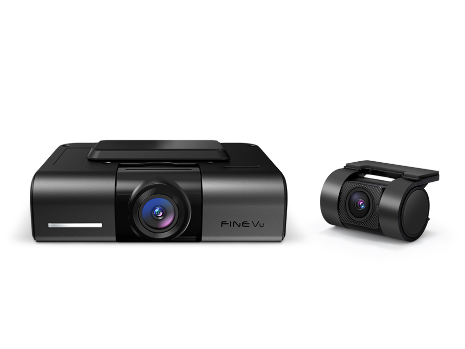 FINEVu GX4K Ultra HD/Full HD 2-Ch 4K Resolution Car Camera With WiFi & GPS
