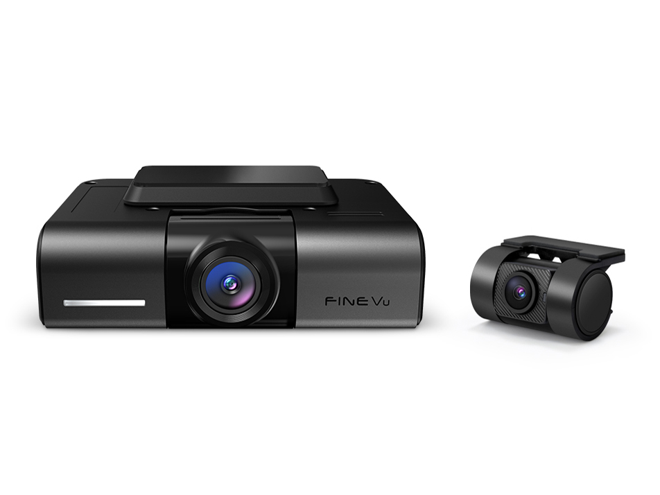 FINEVu GX1000 Quad HD/Quad HD 2-Ch 2K Resolution GPS Car Camera