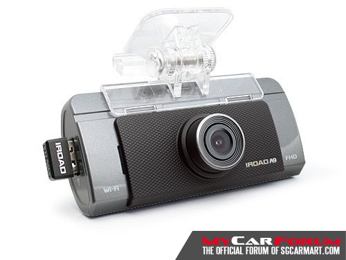 IROAD A9 Full HD 1-Ch Clear Image In-Car Camera With WiFi