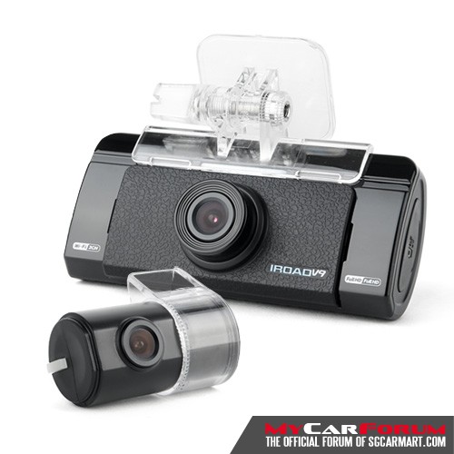 IROAD V9 S2 Full HD 2-Ch Clear Nigh Vision WiFi Car Camera