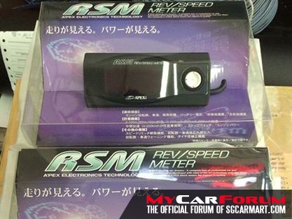 APEXi RSM Rev Speed Meter-GP Multi-Function Car Meter