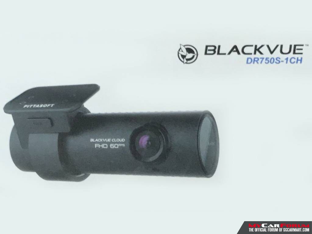 BlackVue DR750S-1CH Full HD Night Vision G-Sensor Car Camera With WiFi & GPS 
