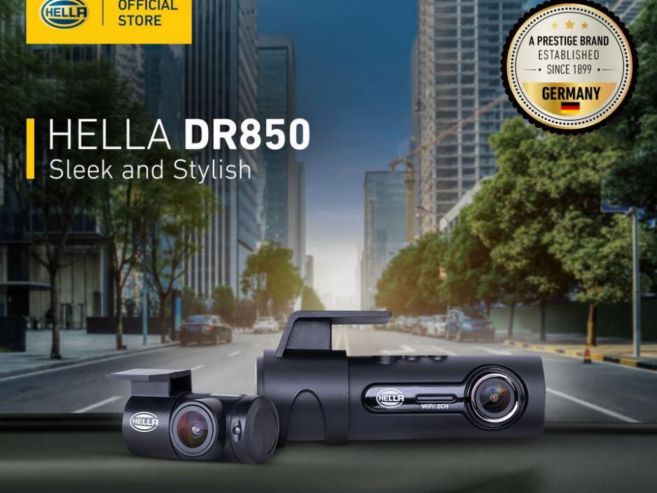 HELLA Driving Video Recorder DR850 2023 Model (Made from Korea)
