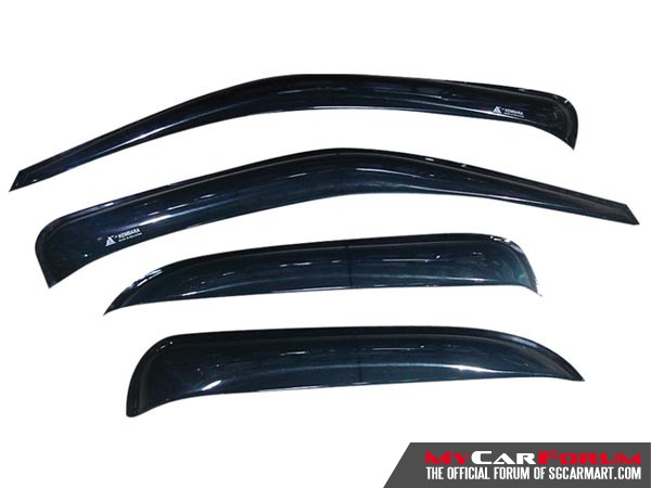 Black Door Visor for All Car Models