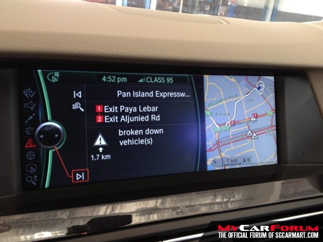 BMW 5 Series Live Traffic Information Activation for CIC system