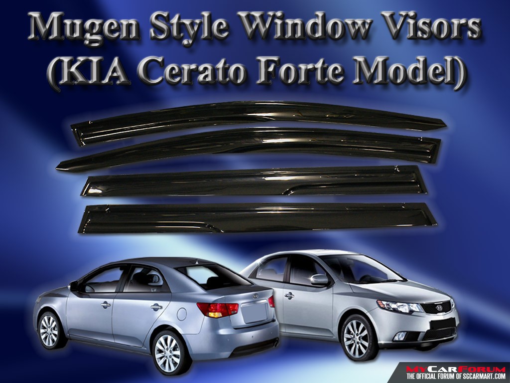 KIA Cerato Forte Mugen Style Door Visor