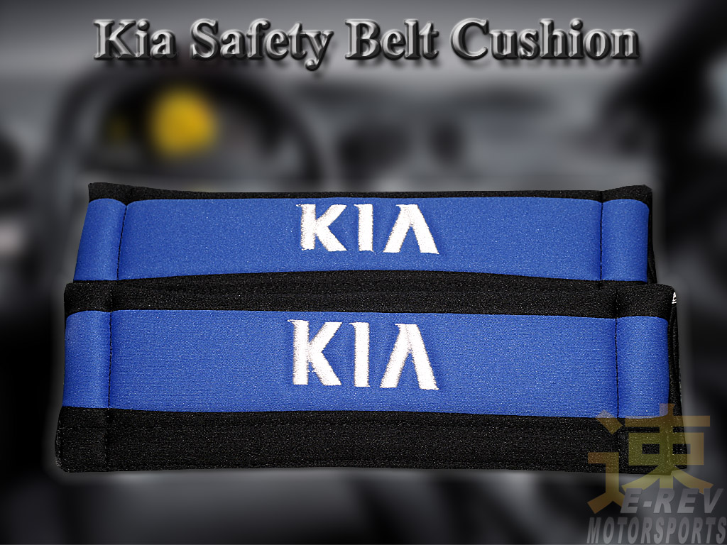 KIA Safety Belt Cover (Blue)