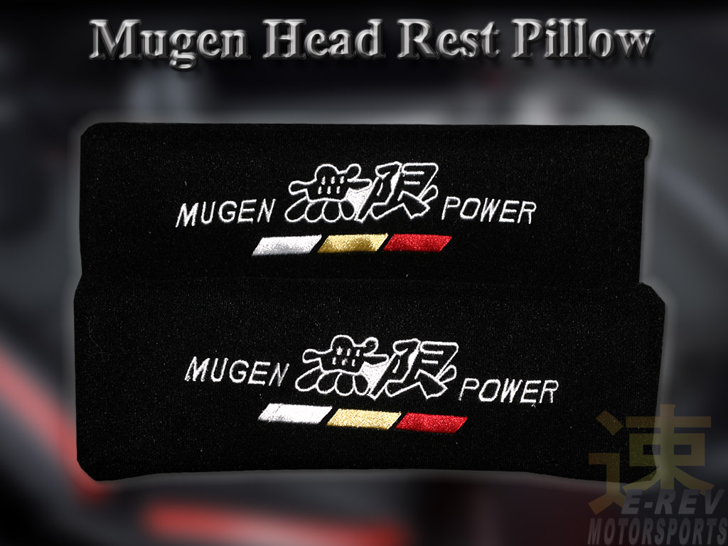 Honda Mugen Power Curved Head Rest Pillow