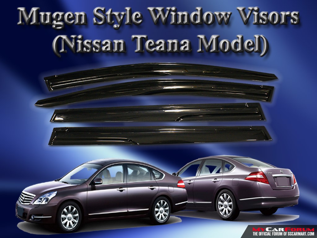 Nissan Teana Mugen Style Door Visor