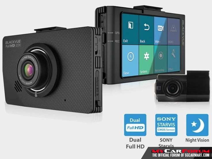 BlackVue DR490L-2CH Full HD Car Camera