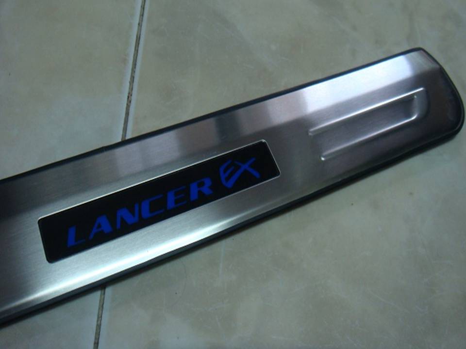 Mitsubishi Lancer EX LED Scuff Plate Door Sill