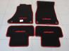 Volkswagen Scirocco & Golf MK7 OETTINGER Black / Red RHD Floor Mats