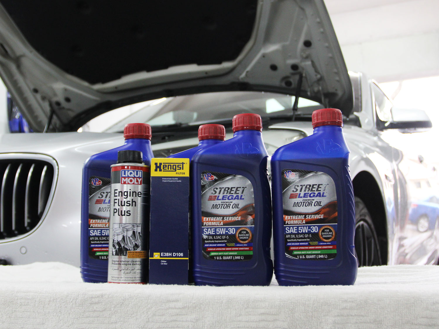 VP Racing Street Legal Extreme Service Formula 5W30 4L Vehicle Servicing Package (Continental Car)