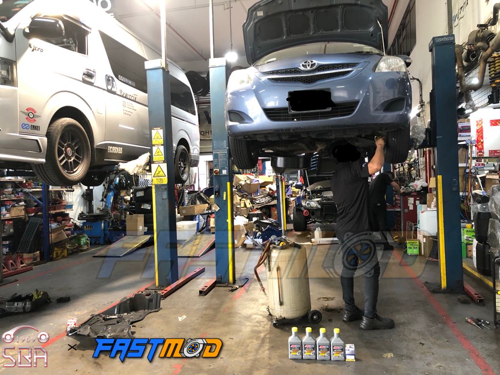 AMSOIL OE Series 5W40 Toyota Vios Servicing Package