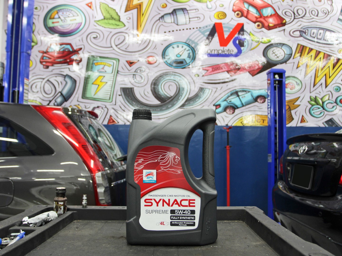 SPC Synace Supreme 5W-40 Vehicle Servicing (Package A)