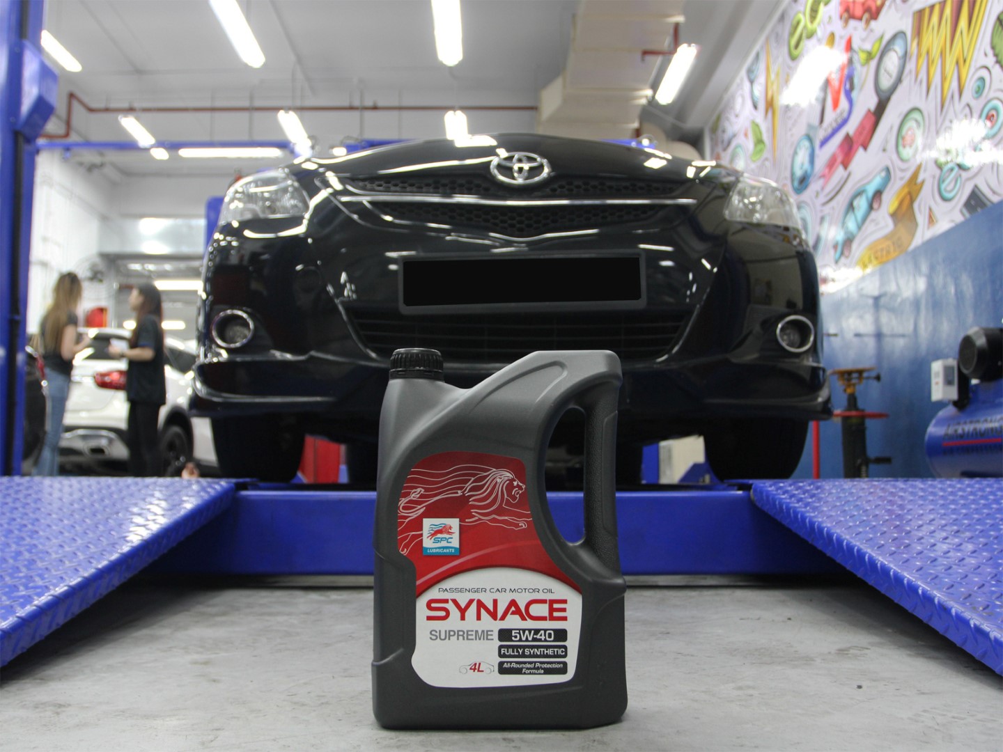SPC Synace Supreme 5W-40 Vehicle Servicing (Package B)