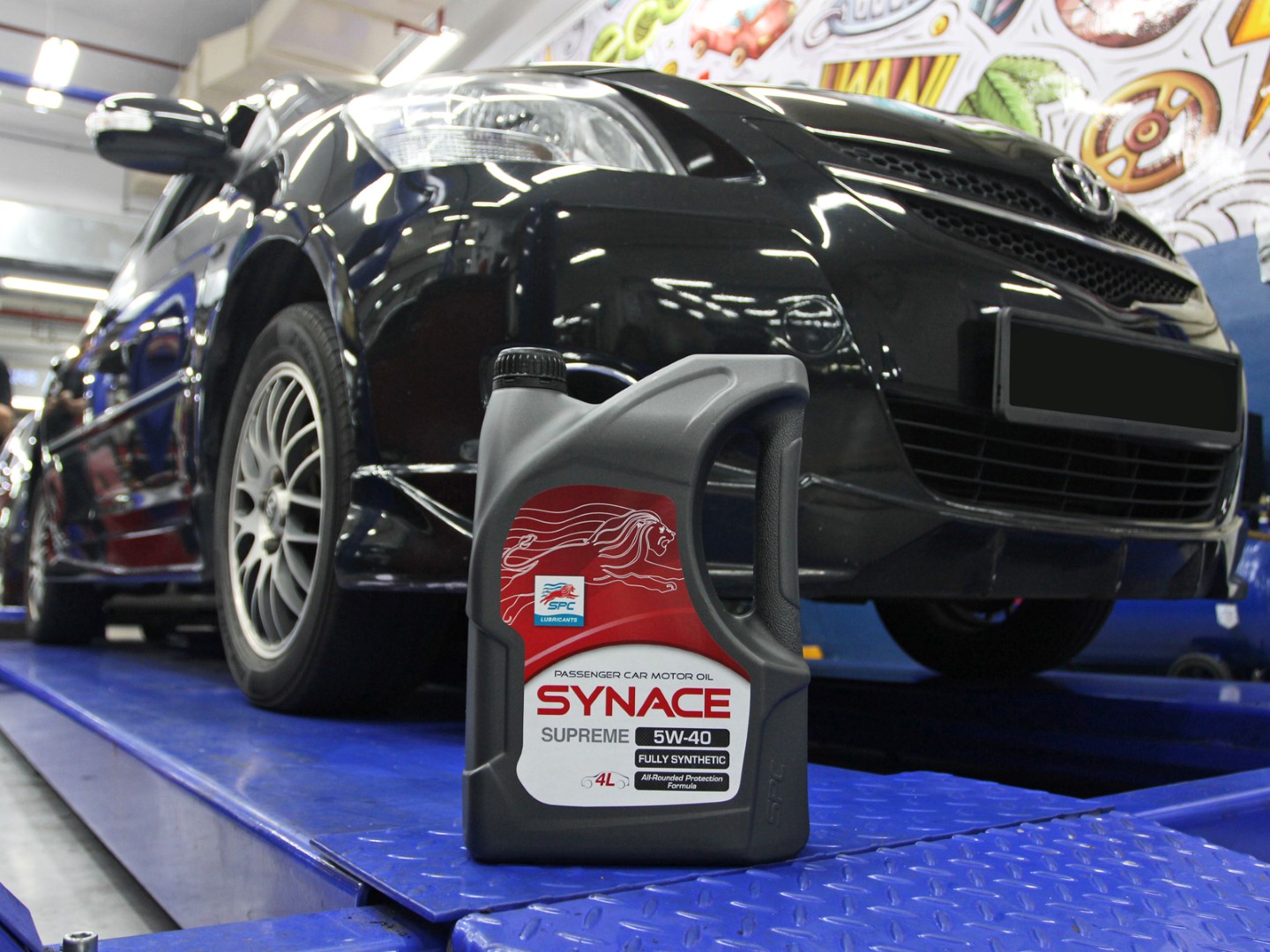 SPC Synace Supreme 5W-40 Vehicle Servicing (Package C)