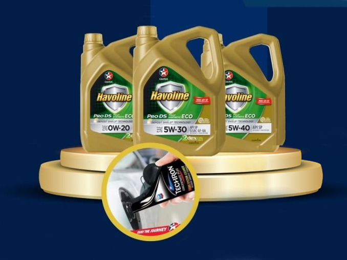 Caltex Havoline Pro DS 0W20 / 5W30 / 5W40 4L Vehicle Servicing Package