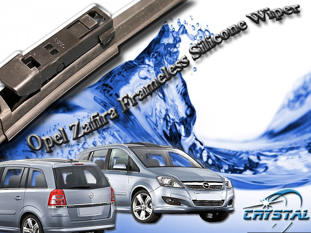 Opel Zafira Crystal Frameless Silicone Wiper