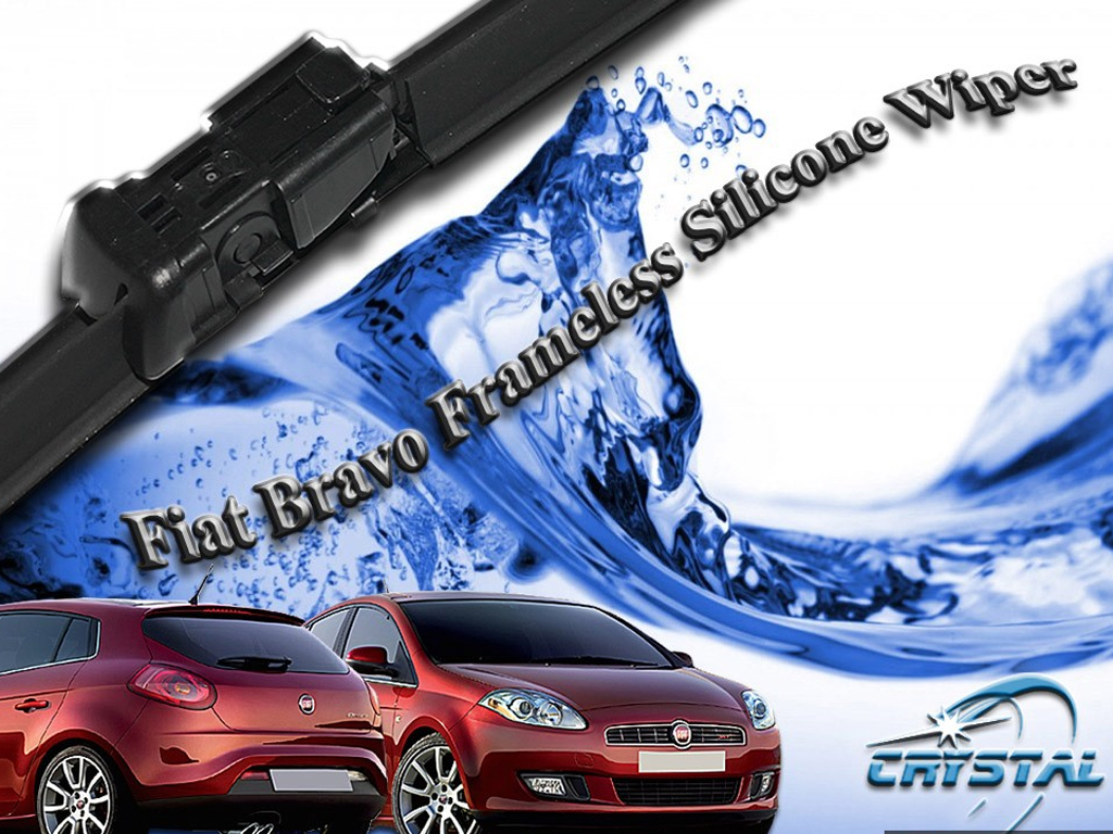 Fiat Crystal Frameless Silicone Wiper