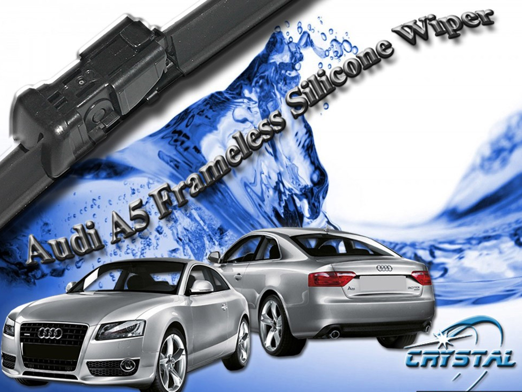 Audi A5 Frameless Silicone Wipers