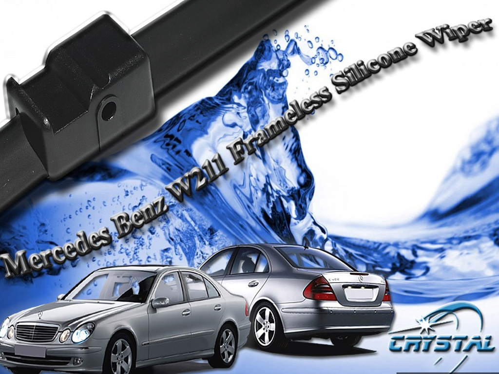 Mercedes Benz W211 Crystal Frameless Silicone Wiper