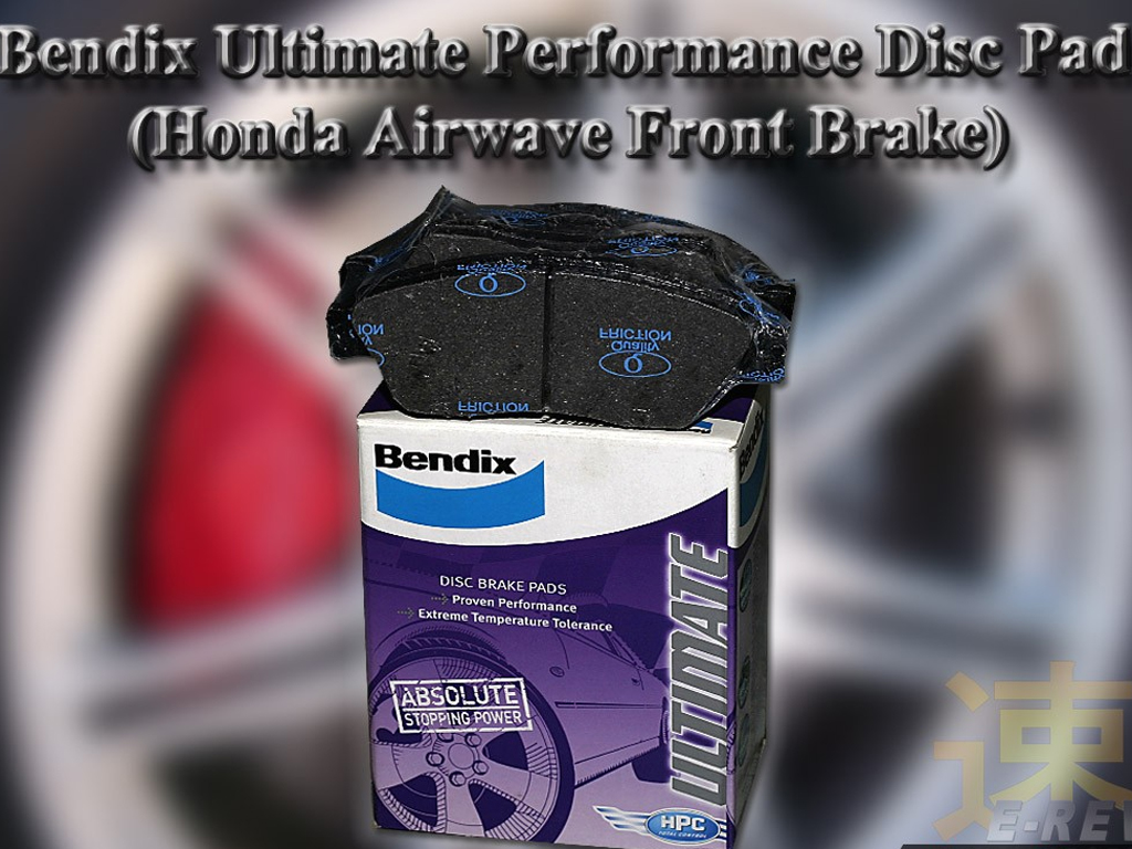 Honda Bendix Ultimate Performance Brake Pad