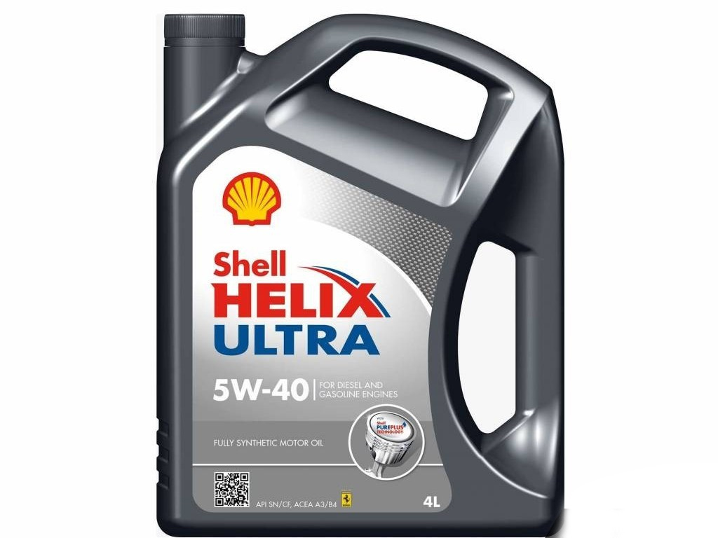 Shell Helix Ultra 5W40 Fully Synthetic Motor Oil Vehicle Servicing