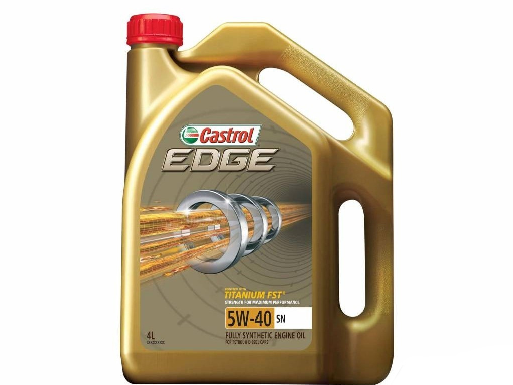 Castrol EDGE 5W40 Titanium Fluid Strength Technology Vehicle Servicing