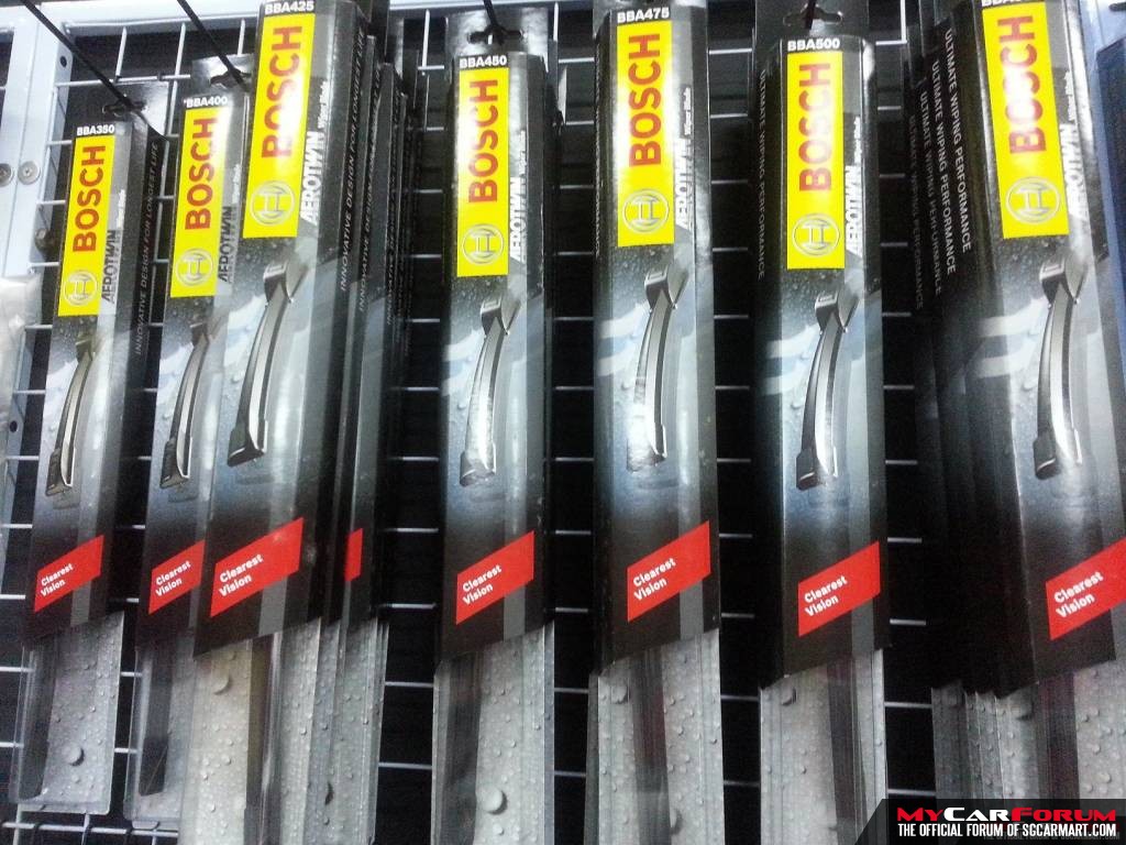 Optimal Wiping Efficiency Bosch Wipers