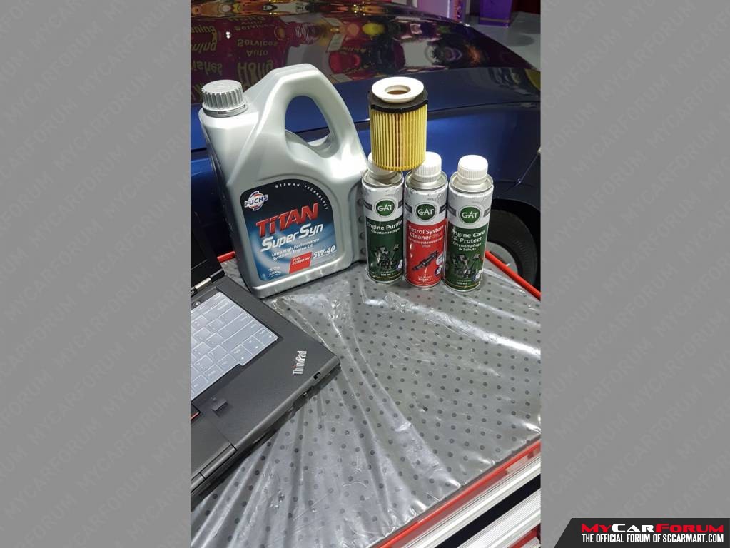 Fuchs SuperSyn 5W-40 Major Engine Oil Servicing Package