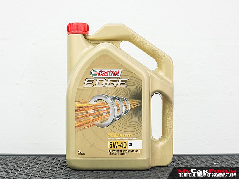 Castrol EDGE 5W40 SN Vehicle Servicing