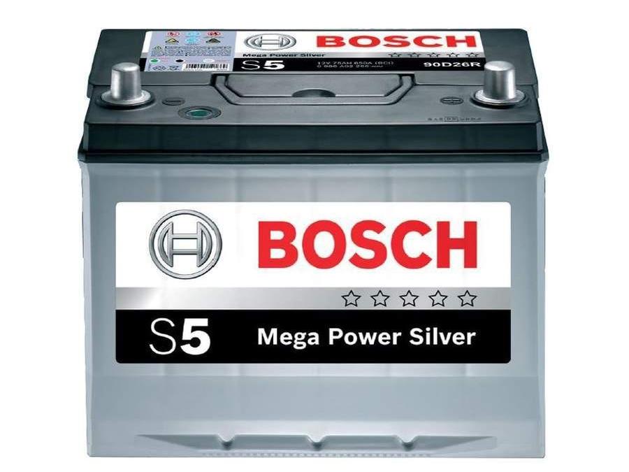 Bosch S5 Mega Power Silver DIN 60 Maintenance Free 60Ah 600CCA Car Battery