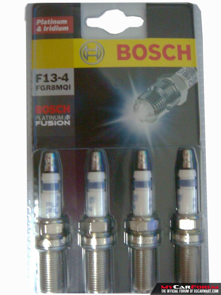 Bosch IR Fusion Platinum Iridium Spark Plugs (FGR8MQI)