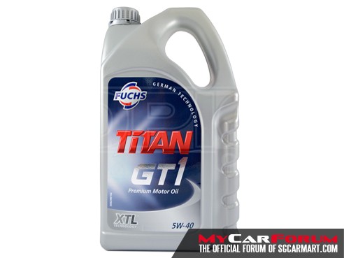 4L Standard 10K Fuchs Titan GT1 XTL 5W-40 Synthetic Vehicle Servicing Package