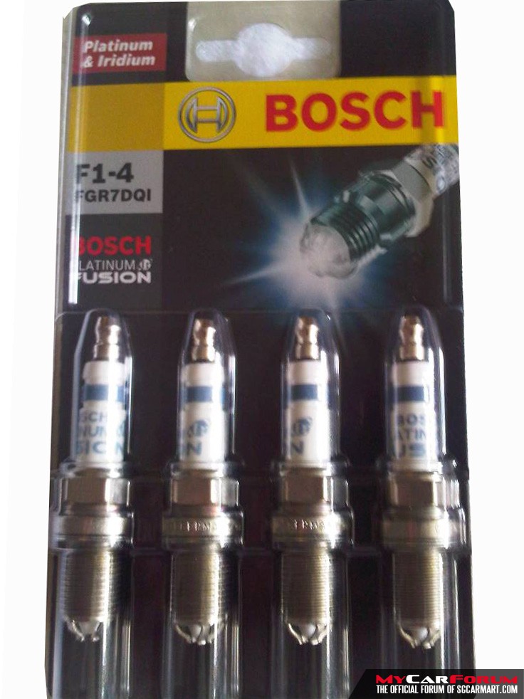 Bosch IR Fusion Platinum Iridium Spark Plugs (FGR8DQI)