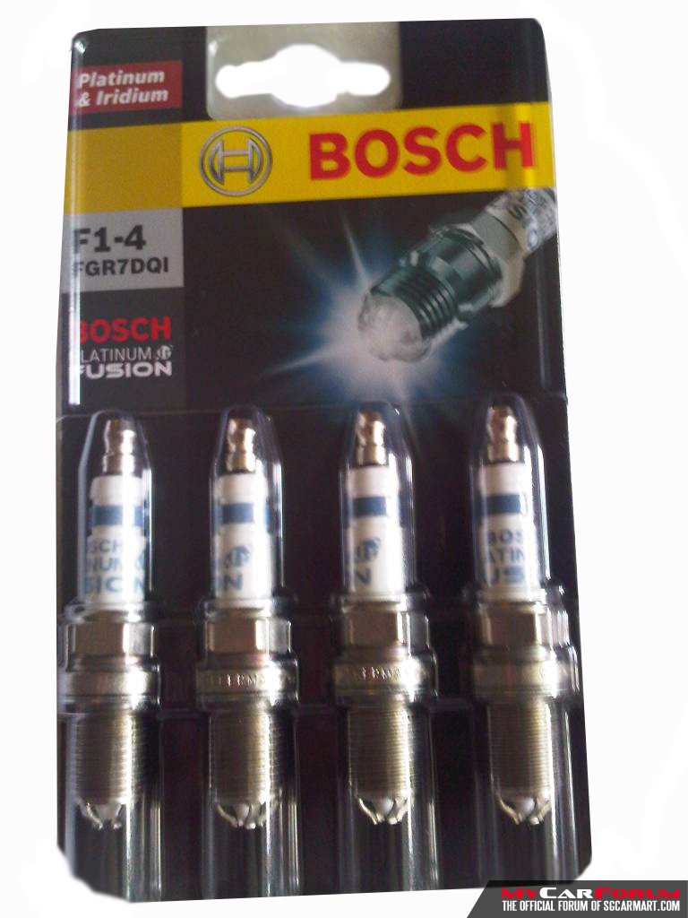 Bosch IR Fusion Platinum Iridium Spark Plugs (WGR7DQI)