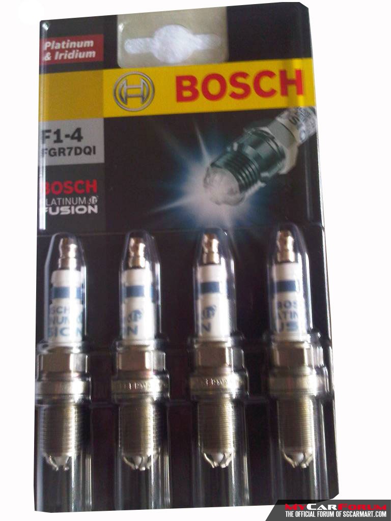 Bosch IR Fusion Platinum Iridium Spark Plugs (HGR7DQI)