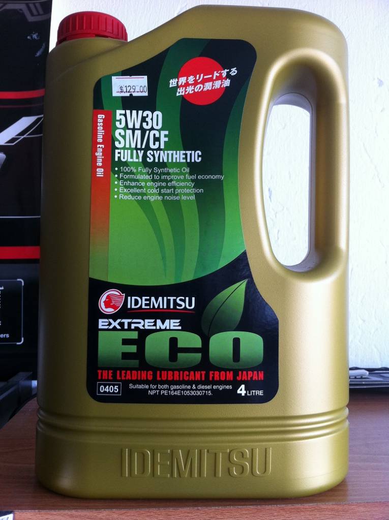 Idemitsu Extreme ECO 5W30 4L Japanese / Korean / Continental Vehicle Servicing Package