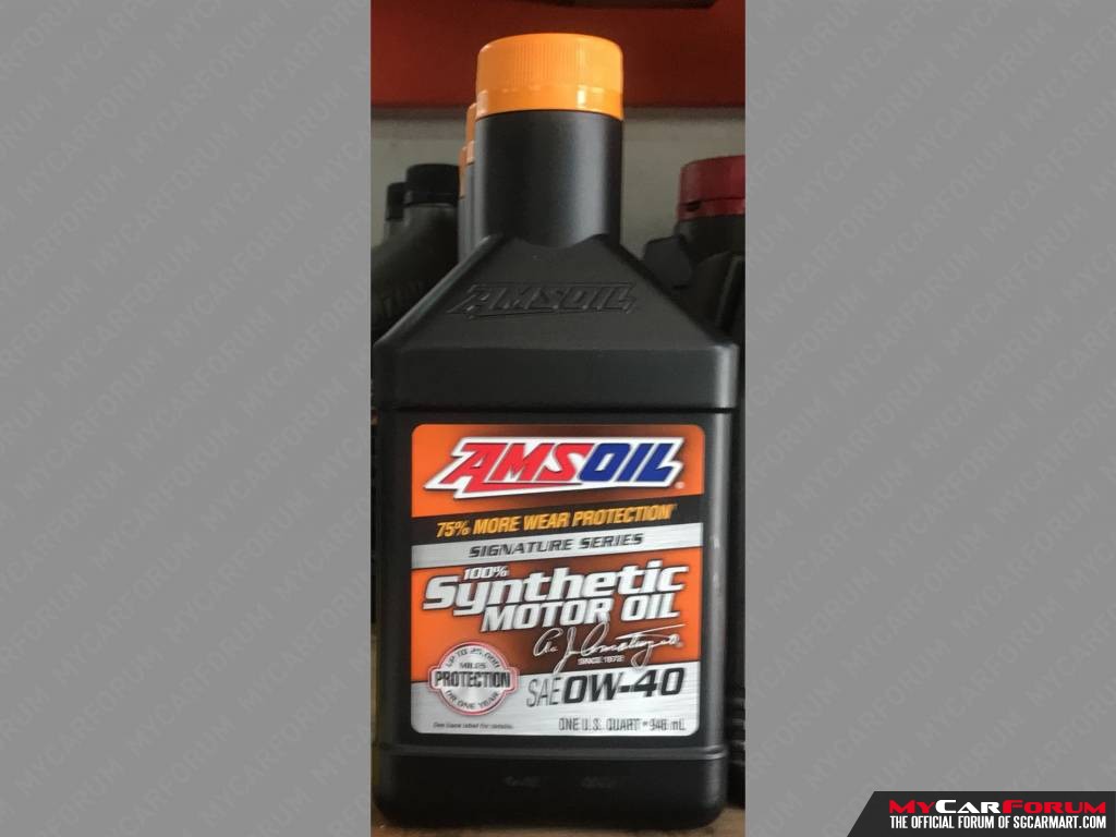 AMSOIL SAE 0W-40 Signature Series 100% Synthetic Motor Oil